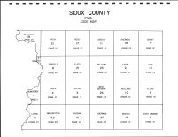 Sioux County Code Map, Sioux County 1997